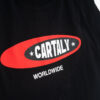 Cartaly Oval Block T-Shirt Black