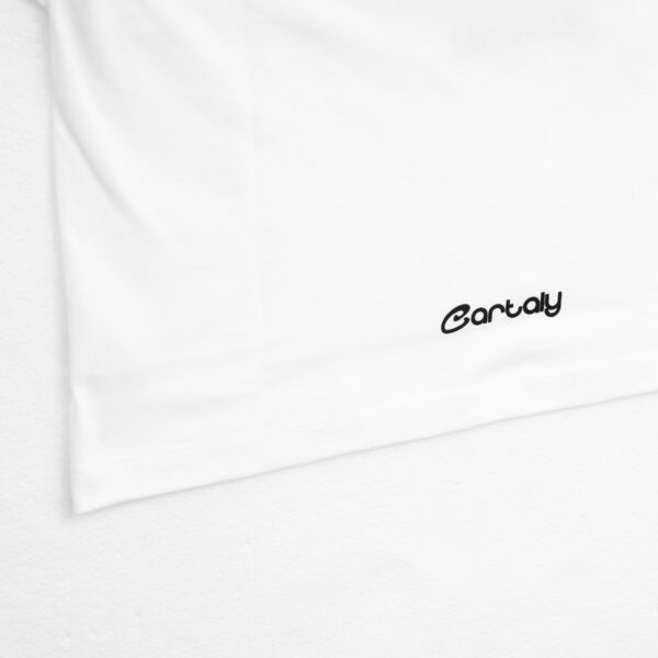 Cartaly Soccer Shoe T-Shirt White